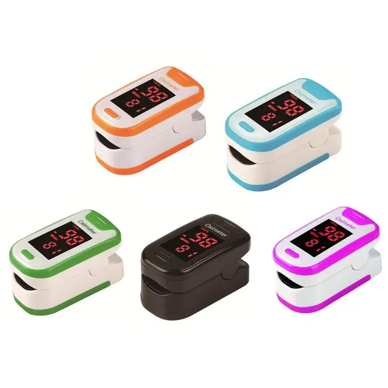 

Electronic Finger Pulse Oximeter Portable Digital Fingertip Blood Oxygen Tester Suitable for People with Vascular Diseases