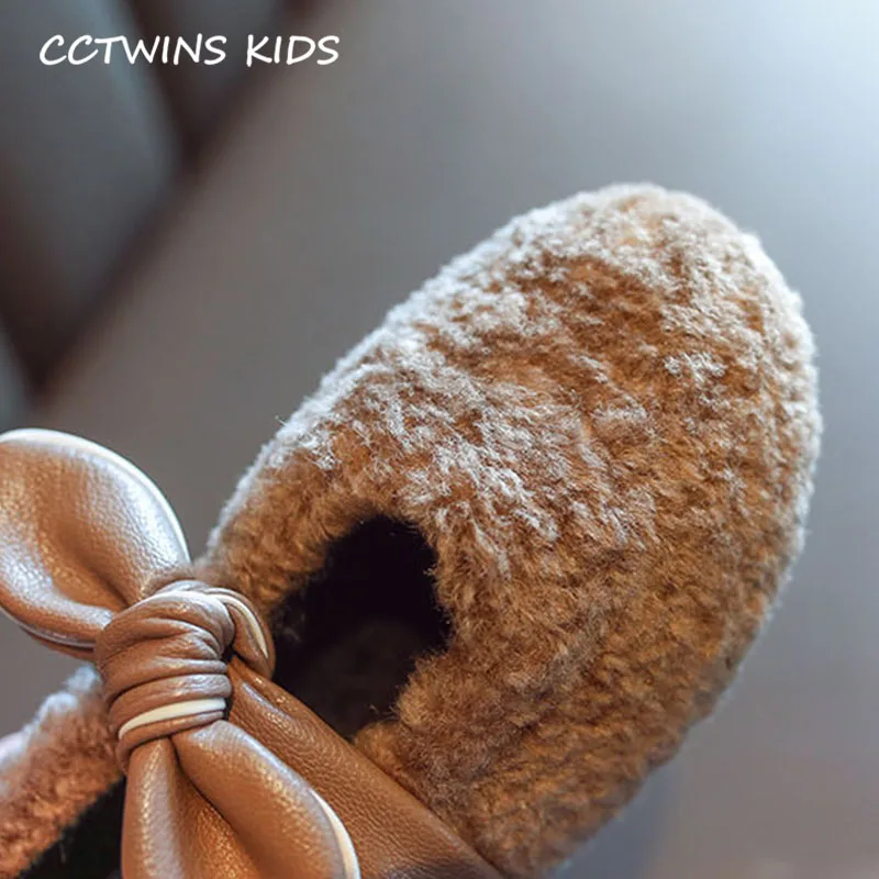 CCTWINS/детская обувь; коллекция года; Сезон Зима; модная обувь принцессы на плоской подошве для девочек; детская брендовая обувь Mary Jane с бабочками; слипоны; GM2510