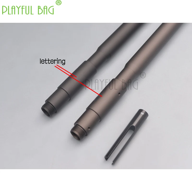 PB игривый мешок TTM jinning9 черный бык чехол Водяная бомба Модифицированная установка вогнутая выпуклая верхняя спиральная трубка 375 мм pd03