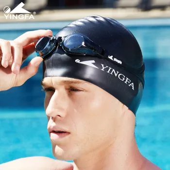 

Swimming Cap Children Men's Women's Adult Universal Long Hair Silicone Particles Anti-slip Industry Fashion Waterproof Sw