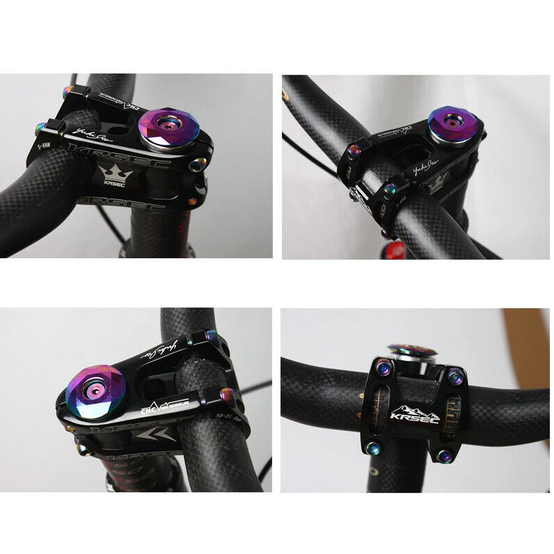 KRSEC руль MTB из алюминиевого сплава 31 8*50 мм Сверхлегкий подходит 28 6 вилка короткий