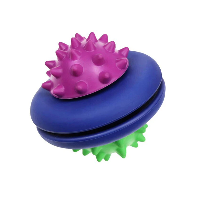 blue Игрушка-головоломка для собак, увеличивающая IQ, интерактивный питомец, медленный дозатор, миска для кормления, обучающая игра для собак, кормушка для маленьких средних собак - Цвет: blue