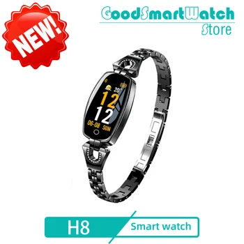 

H8 Smart Watch Women Waterproof Heart Rate Monitoring For Android IOS Fitness Bracelet Smartwatch Drop Shipping PK B57 Z6 GT08
