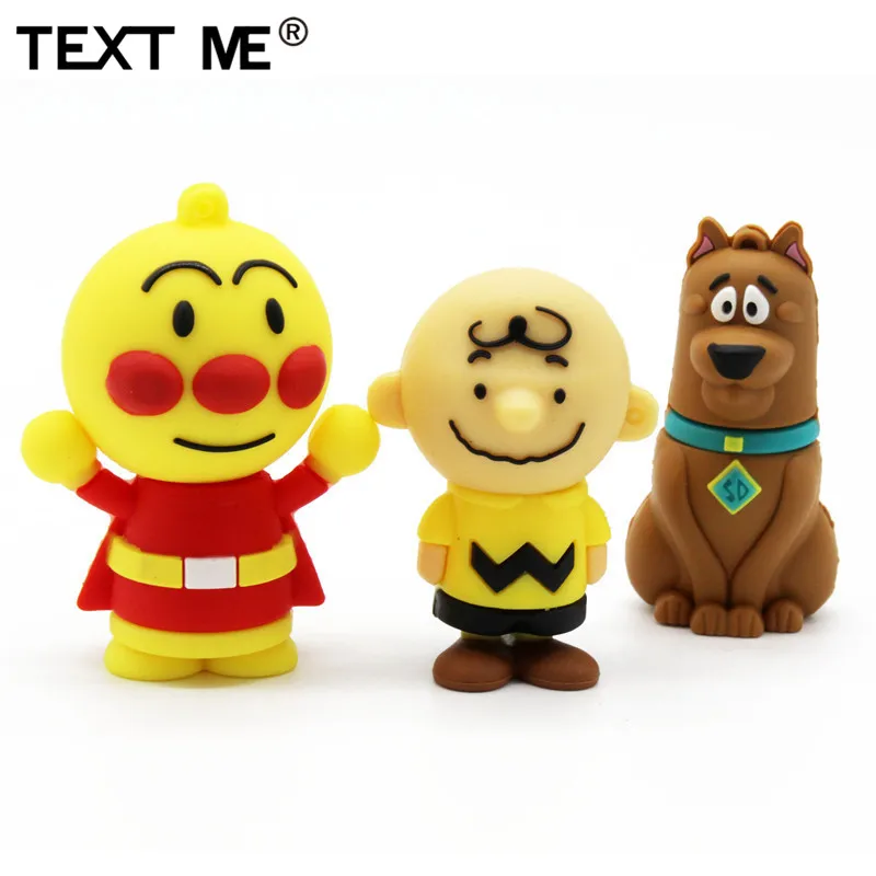 Usb флеш накопитель TEXT ME в новом стиле с милым деревом демоном собакой клоуном usb 2 0