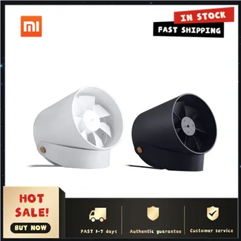 

Original Xiaomi Vh Mini Fan Portable Ventiladors Usb Mijia Fan Ultra Quiet Smart Touch Summer Cooler Double Leaf Desktop Fan