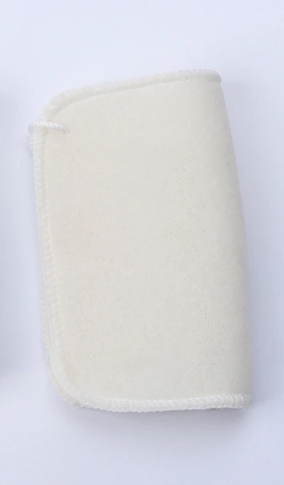 Brainbow 1 шт. Konjac моющая Подушечка Для лица полотенце для пальцев рукав натуральный спонж Конняку очиститель пор для лица Уход за кожей лица Инструменты - Цвет: Towel Pad-White