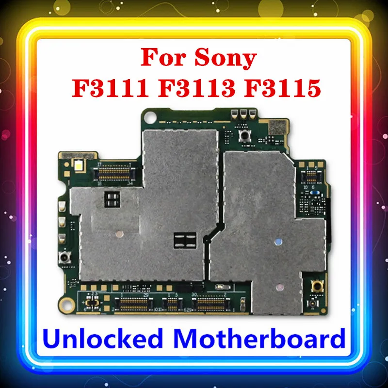 For Sony Xperia XA F3111/F3113/F3115 Motherboard Android Install Logic Board Original Replaced Clean with Full Chips | Мобильные