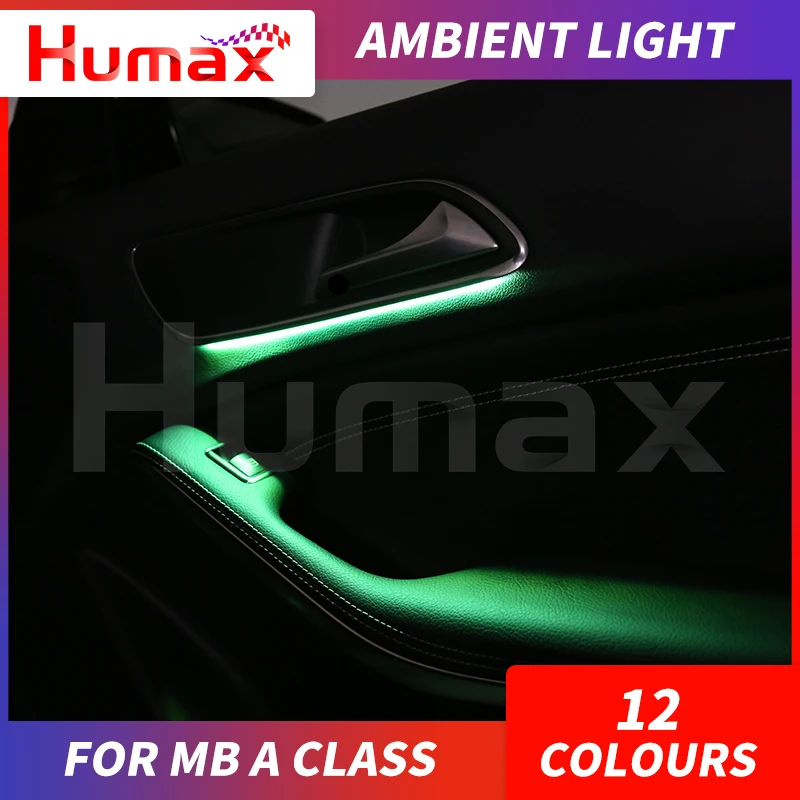 12 цветов светодиодный светильник для окружающей среды класса W176 A200 A300, светильник для окружающей среды s с подсветкой для стайлинга автомобилей
