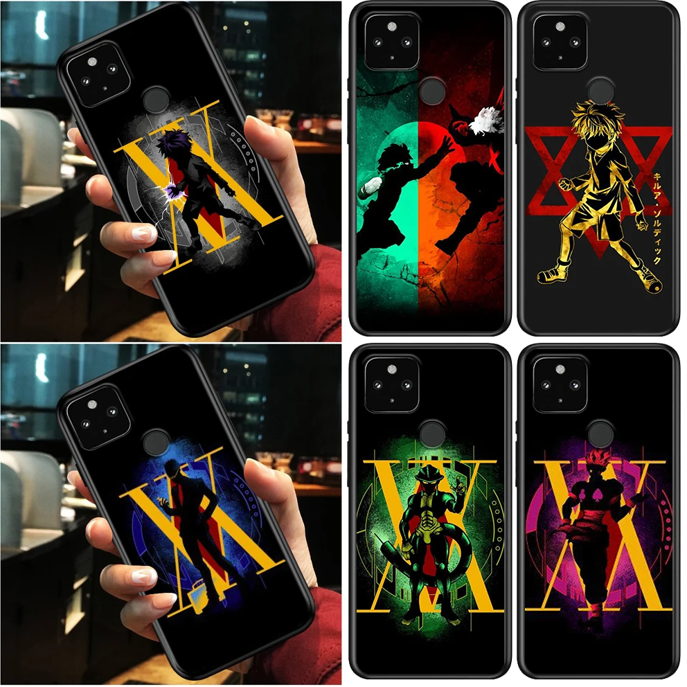 Популярный ударопрочный чехол Hunter X с аниме для Google Pixel 6 5 4 5A 4A XL | Мобильные