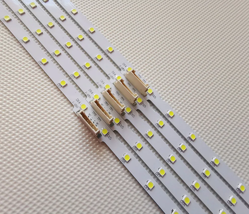 50 шт. 28LED светодиодная подсветка полосы для Samsung UE43NU7100U AOT_43_NU7100F UE43NU7120U UE43NU7170U BN96 45954A