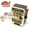 Las Vegas Style Tabletop Slot Machine Mechanical  Fruit Machine Money Box Coin Bank Casino Jackpot Slot Machine Piggy Bank model ► Photo 2/6
