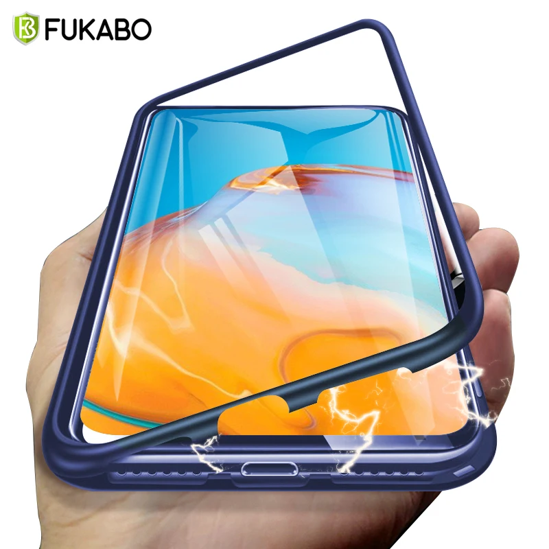 Magnetic Attraction Case For Huawei P40 P30 P20 Lite Mate 20 30 Pro 10 P smart 2019 Honor Nova 3E 4E 6 SE Cover | Мобильные телефоны