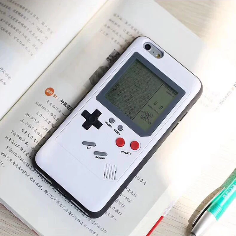 Funda De Telefono Para Juegos En Color Para Iphone 7 Carcasa Para Iphone 6 6s 7 8 Plus X Xr Xs Max 11 Pro Max Funda De Juego Para Telefono Tpu Fundas Ajustadas Aliexpress