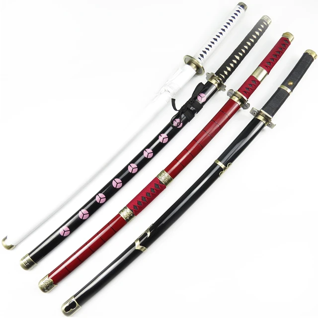 Fun 104cm Cosplay Anime One Piece Roronoa Zoro Trafalgar Law Weapon Wooden Sword Model Costume Party Anime Show Props Gift Aliexpress Mobile