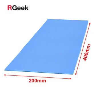 

High quality 6.0 W/mK 200*400mm Thermal conductivity CPU Heatsink Cooling Conductive Silicone Pad Thermal Pads