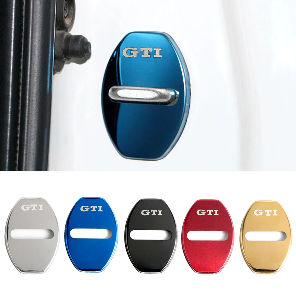

Car Door Lock Protective Cover Anti rust decoration Sticker For Volkswagen VW Golf 5 6 7 MK6 MK5 Polo b4 Passat Tiguan