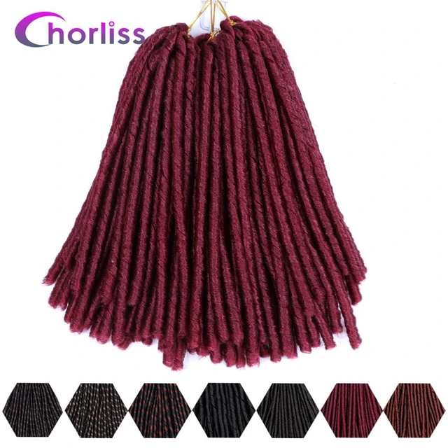 Myagkie Dredy Vyazanye Kryuchkom Kosichki Ombre Sinteticheskie Kosichki Volosy Jumbo Dread Pricheski Chorliss Chernyj Korichnevyj Zhuchok Locs Narashivanie Volos Dredloki Iskusstvennye Lokony Aliekspress