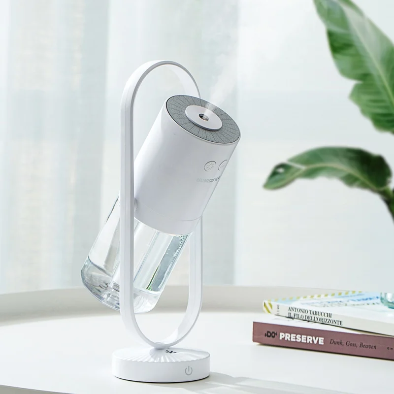 

Soft Night Light Projection Negative Ion Air Humidifier USB Desktop Projector LED Night Light For Home