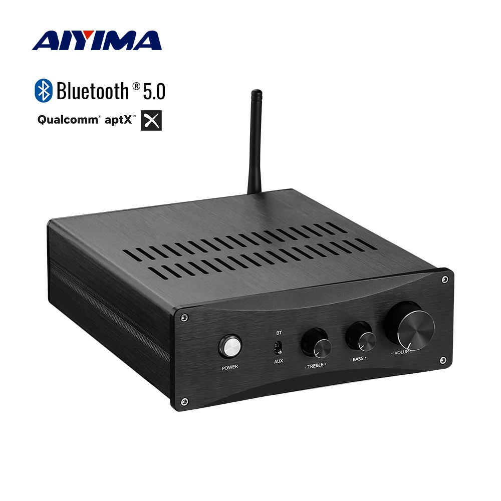 

Усилитель мощности AIYIMA TPA3255 Bluetooth 2,0 wx2, усилитель стерео динамика класса D, усилитель звука APTX AC110V-AC220V