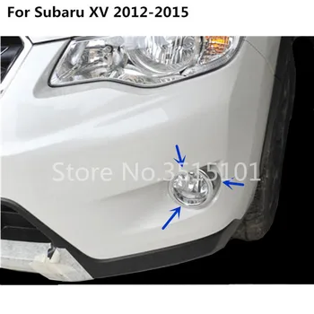 

Top Quality Car Styling Cover ABS Chrome Lamp Front Fog Light Trim Frame 2pcs For Subaru XV 2012 2013 2014 2015 2016