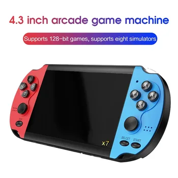 

Handheld Video Game Console, Retro Video Game Console, 4.3Inch HD Sn Handheld Portable Game Console
