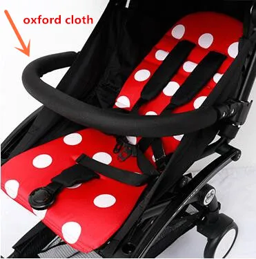 Подлокотник для детской коляски для Детское yoya BabyZen YoYo детская коляска для бамперов машин для Bugaboo Bee3/5 Handrest аксессуар для тележки - Цвет: Oxford cloth