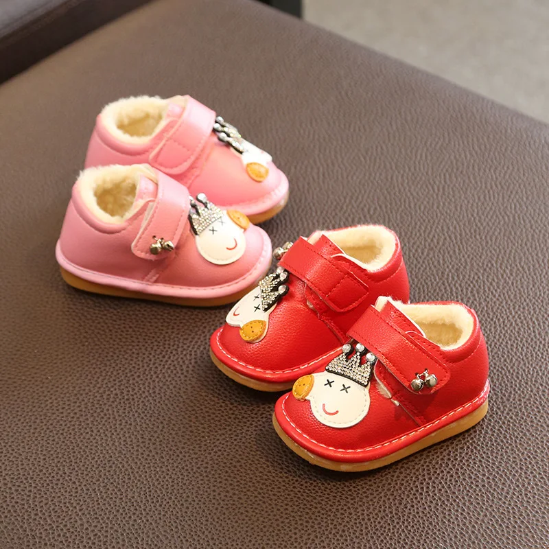 

Short in Size Rebate Does Not Change Children Toddler Shoes Large Cotton Casual Modern And Trendy/women Infant Cotton-padded Sho