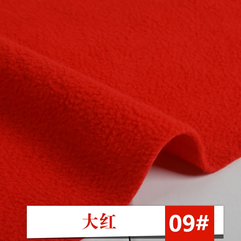 red Флисовая ткань утолщенный короткий плюшевый Кашемир Подкладка DIY швейная Коралловая бархатная ткань мягкий домашний текстиль материал одежды - Цвет: red