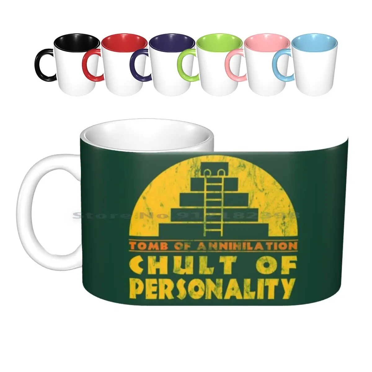 Chult Of Personality Logo Tazze In Ceramica Tazze Da Caffè Tazza Da Tè Al Latte Chult Tomb Of Annichiation Mtd Mini Terrain Domain Creative