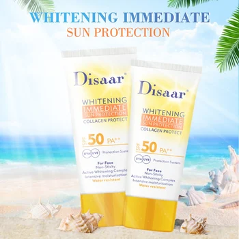 

Summer Sunscreen Cream Body Facial Sun Lotion SPF 35 Isolation UV SunblockWaterproof Lasting Concealer Cosmetic H8