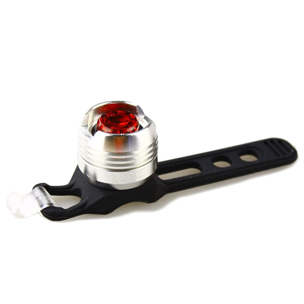 Excellent Bike Bicycle Cycling Front Rear Tail Helmet Red Flash Lights 3 Modes Safety Warning Lamp Waterproof Cycling Safety Light 2