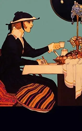 

Cafe Fashion Lady Coffee Metal Tin SignVintage Metal ShopMetal Tin Sign/Metal Plaque Sign inch