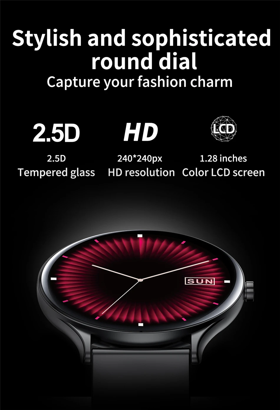 

LIGE 2020 New Smart Watch Men Heart Rate Blood Oxygen Social APP Message Reminder Waterproof Sport Full Touch Screen smartwatch