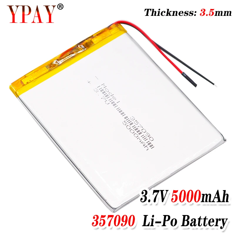 357090 3 7 v 5000mah литий-полимерный аккумулятор с доской для Pda планшетных ПК цифровых