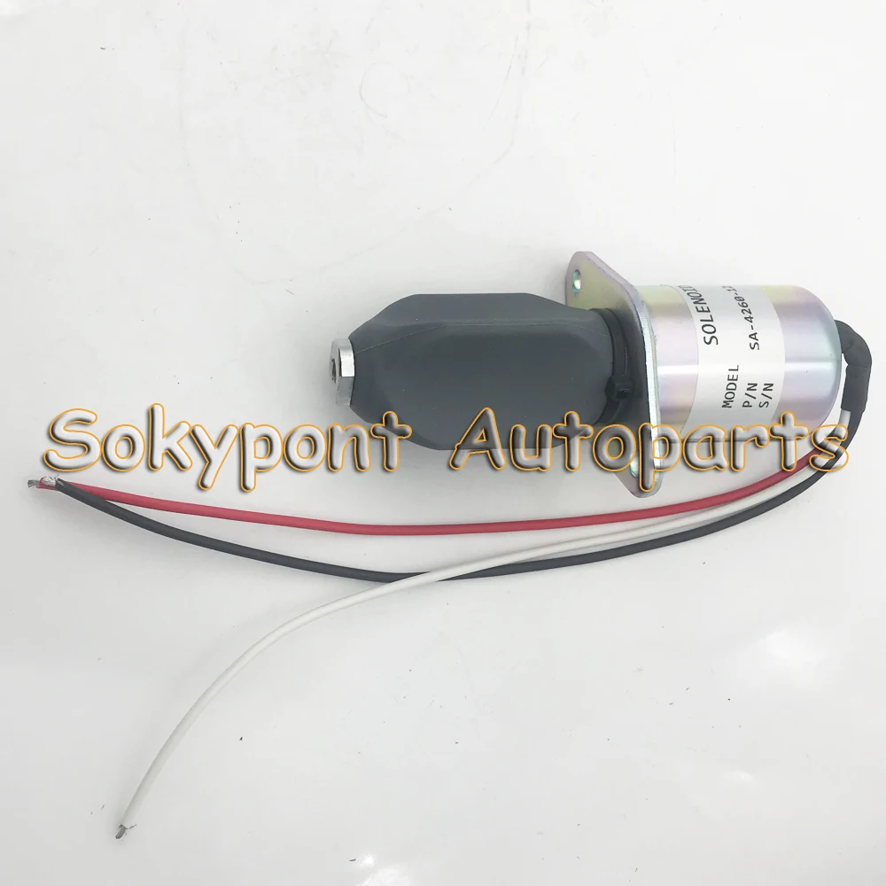 12v запорный соленоид W/1751ES для Kubota 3A 70& Серия 82 мм двигателя SA-4260-12 1 шт