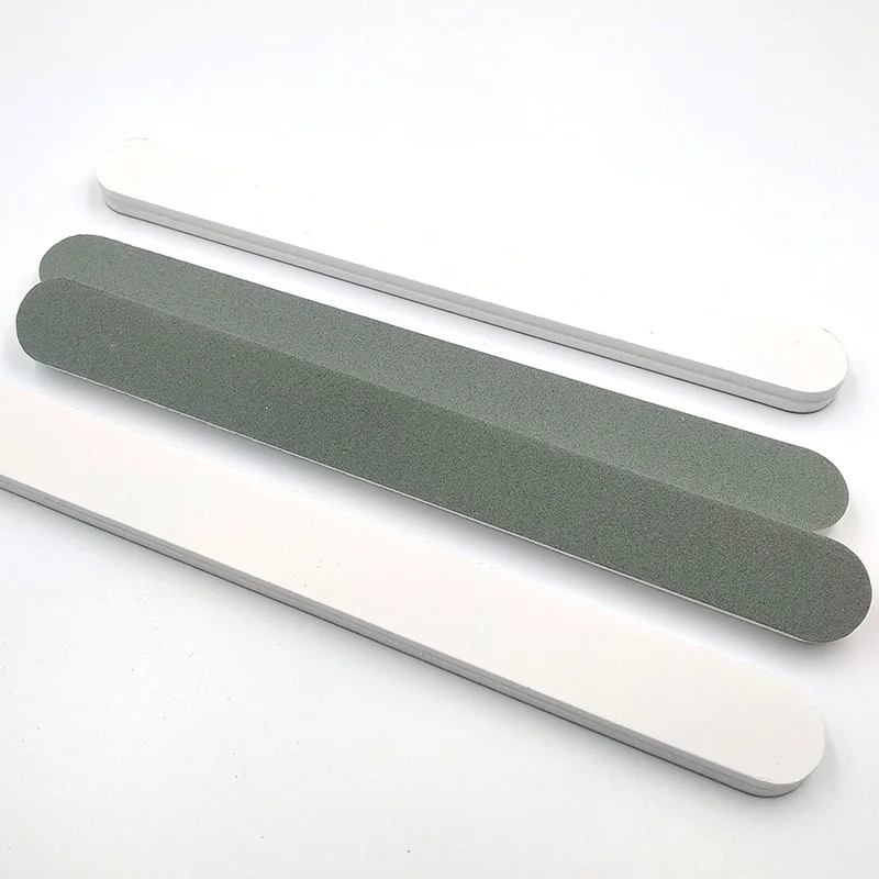 

10pcs Professional Nail Buffer Sandpaper Nailfile Sanding Buffing File Straight Lime Round Head Angle Sponge