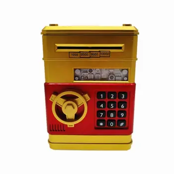 

Electronic Piggy Bank, Password Money Bank for Cash Coin ATM Mini Coin Banks Bes N58C