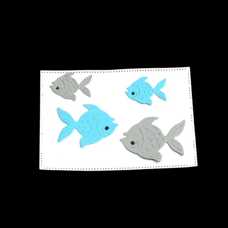  Water Animals DIY Metal Cutting Dies Stencil Scrapbooking Album Paper Card Craft Invitation Cards C - 4.00054E+12