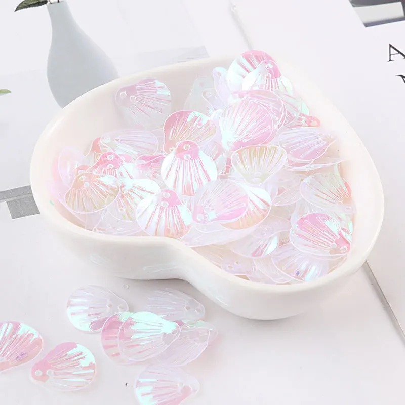 13 LC/13 мм прозрачный фантомный корпус/10 грамм блёстки ПВХ плоский для DIY Изготовление карт крафт цветная коллекция - Цвет: 13