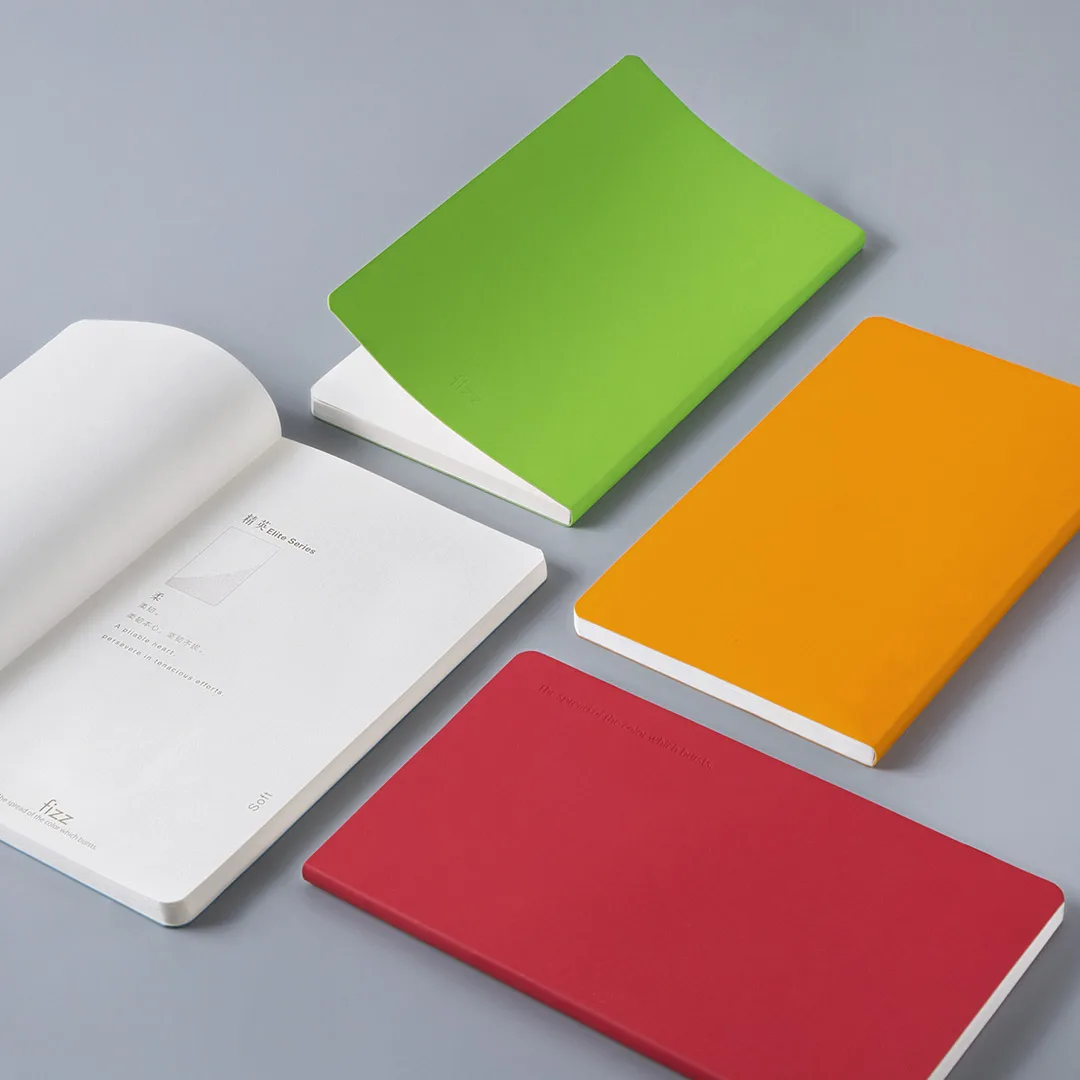 Xiaomi Youpin Fizz notebook PU Cover 80g Line-paper школьные офисные товары, студенческие Канцтовары, блокнот для гладкого письма, защита от падения
