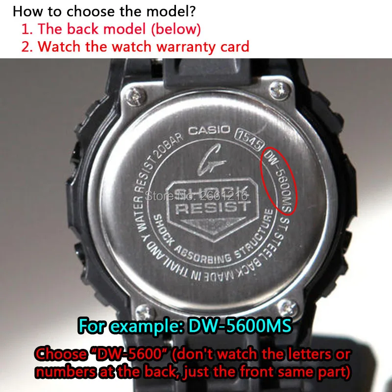 3pcs For Casio G-shock Dw-5600 5610 