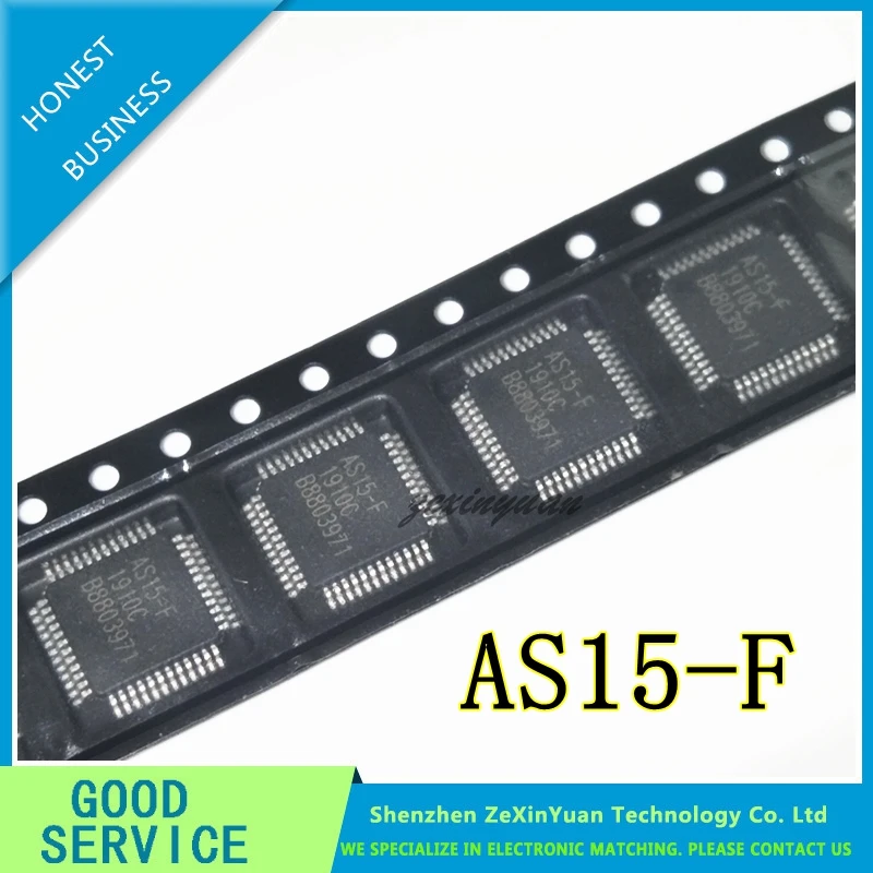 50 шт./лот AS15-F AS15F QFP-48 ЖК-дисплей чип E-CMOS ic