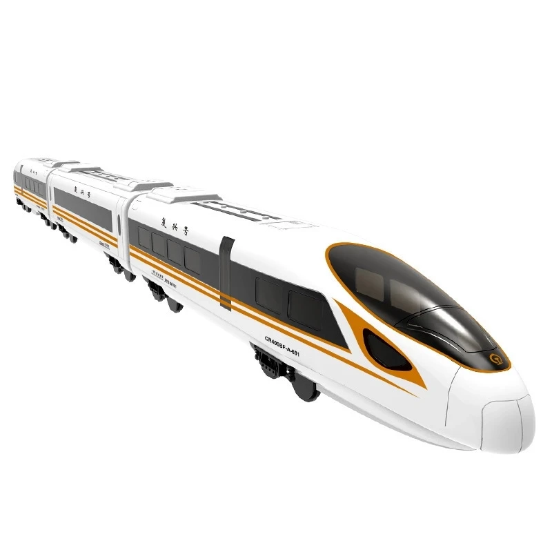 High Simulation Remote Control RC Robot Train Voice Announce  117CM Large One Key Open/Closed Speed Switch Train Kid Boy Gifts 5