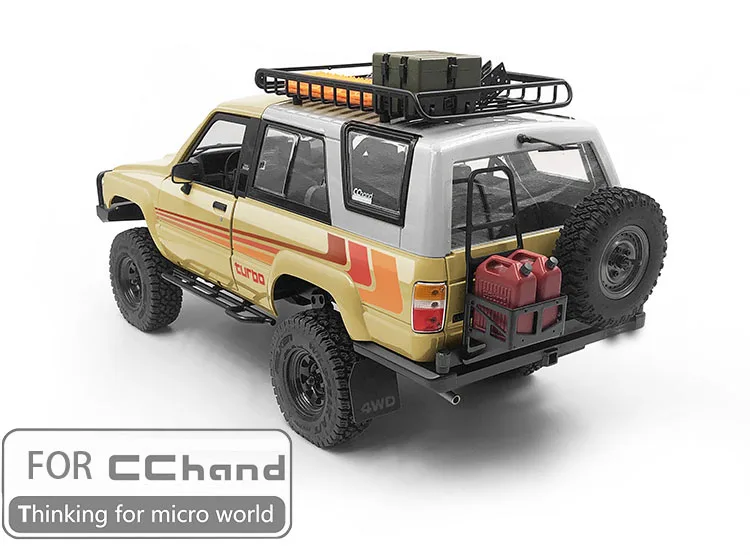 Прочный металлический задний бампер для RC4WD TF2 4runner корпус + шасси|Детали и