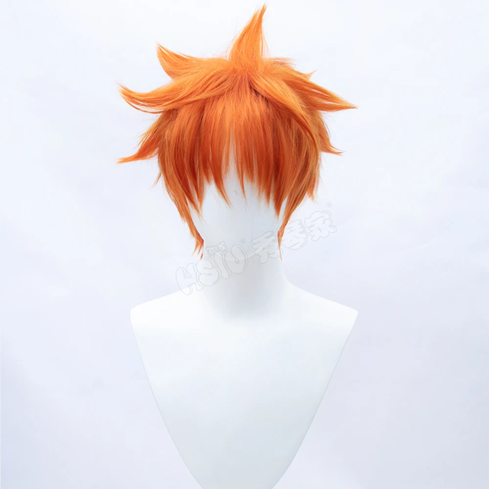 HSIU Аниме Haikyuu! Shoyo Хината косплей парик короткий костюм апельсина играть парики