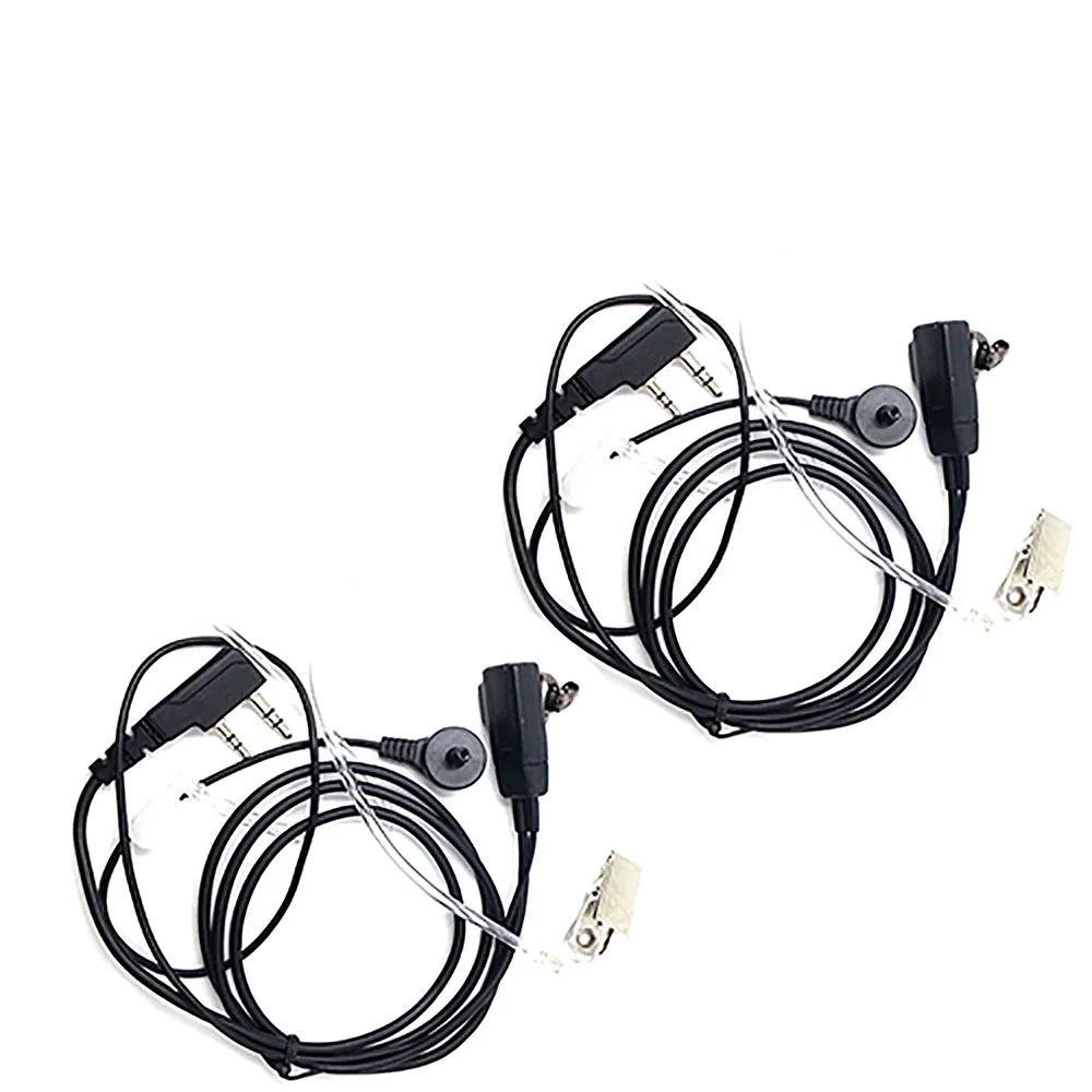 ANYSECU Air наушники для акустической трубки, наушников для Baofeng для радио PTT Walkie Talkie наушники для 888 S UV-5R UV-82 радио - Цвет: 2pcs