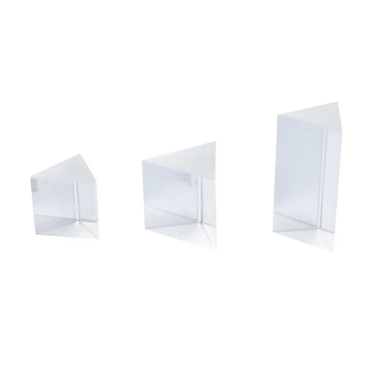 25*25*25*25mm Triangular Prism Rainbow Prisma Crystal Glass Photographic Prisme Color Prisms Physics Children's Light Experiment
