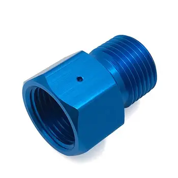 

Two-way CO2 Paintball Tank CGA 320 Thread Blue Adapter Convert for G1/2-14 Thread