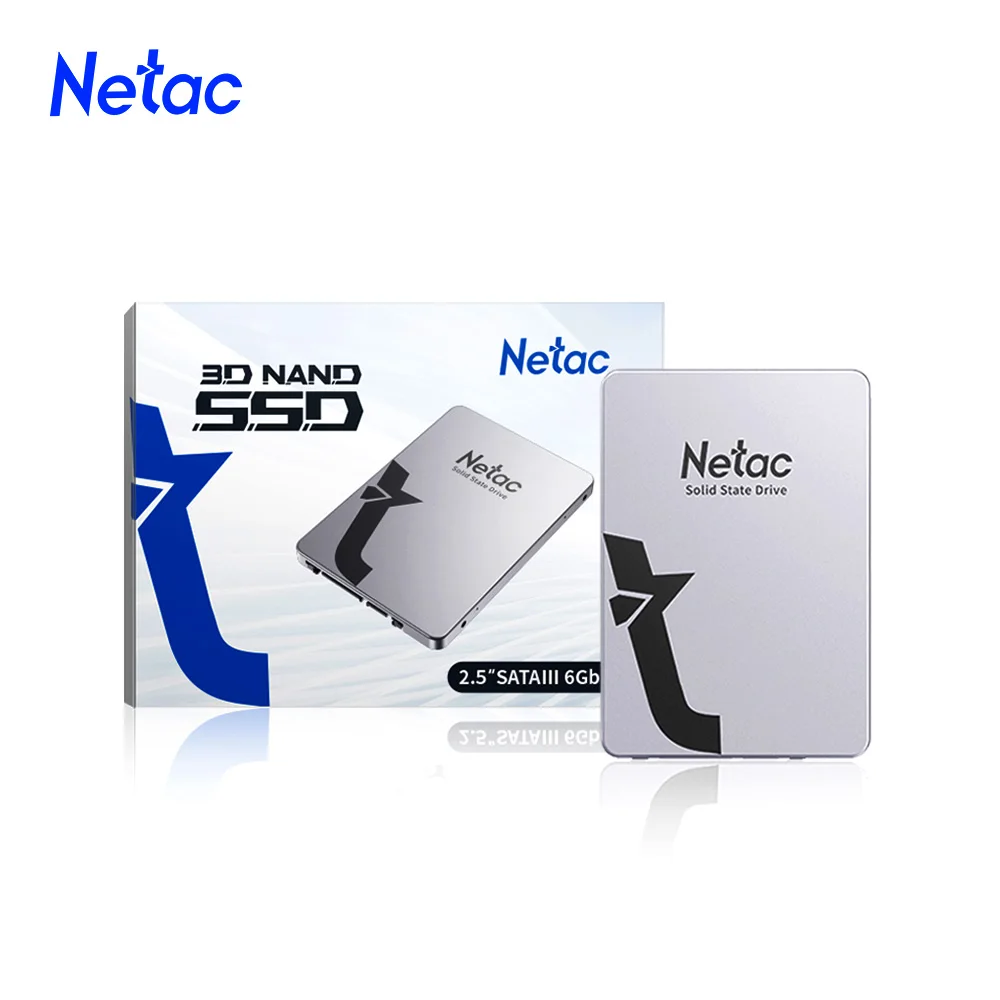 SSD Netac 128 ГБ 256 360 SATA SATA3 2 5 hdd hd жесткий диск Внутренние твердотельные диски для