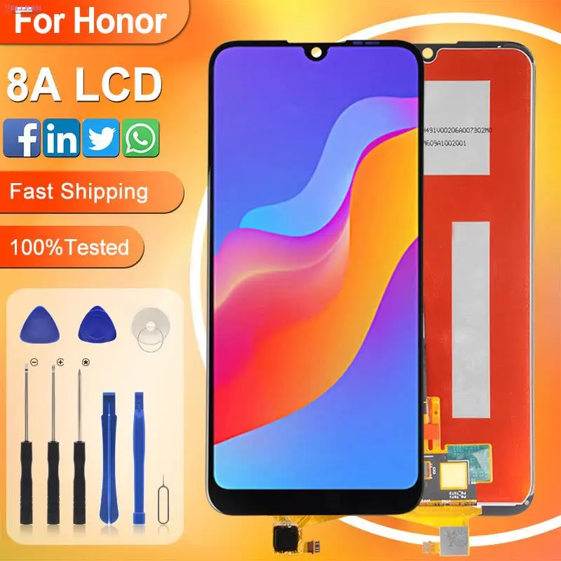 Catteny 6.09inch For Huawei Honor 8A LCD Y6 2019 Display With Touch Screen Digitizer Pro Assembly Free Shipping | Мобильные телефоны